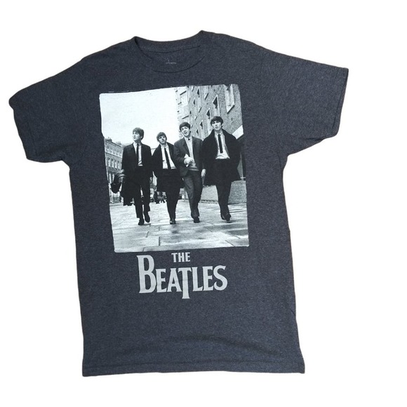 The Beatles Meet The Beatles T-Shirt — Official Licensed Men's Black Tee, Size Medium - View #6